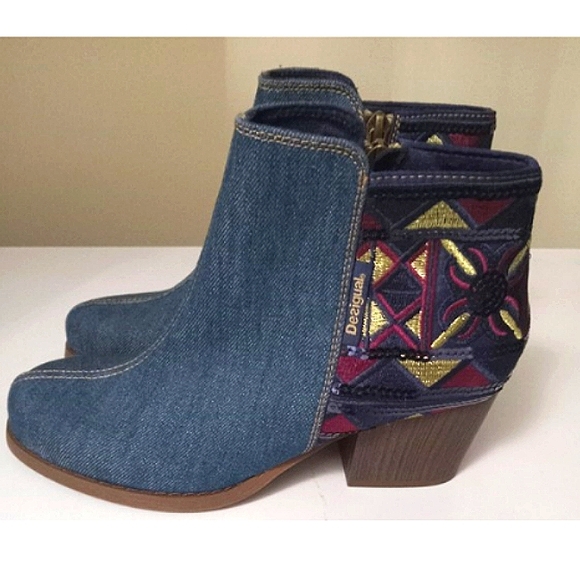 Desigual Ankle Boot Size 6.5 (EU 37) - Picture 2 of 7